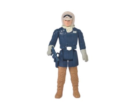 Star Wars - an original vintage Kenner / Palitoy made action figure ' Han Solo (Hoth Outfit) '. 100% complete, with original 