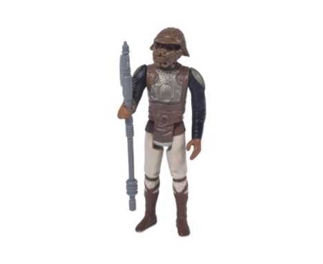 Star Wars - an original vintage Kenner / Palitoy made action figure ' Lando Calrissian (Skiff Guard Disguise) '. 100% complet