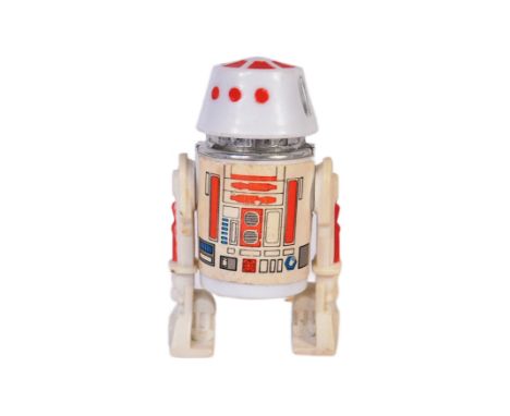 Star Wars - an original vintage Kenner / Palitoy made action figure ' R5-D4 '. 100% complete, standard white-bar issue. GMFGI