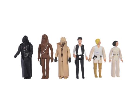 Star Wars - First 12 - a collection of x6 original vintage Kenner / Palitoy made action figures, all from the first twelve re