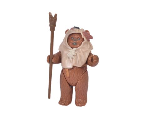 Star Wars - an original vintage Kenner / Palitoy made Last 17 action figure ' Paploo ' (Ewok). 100% complete, with original s