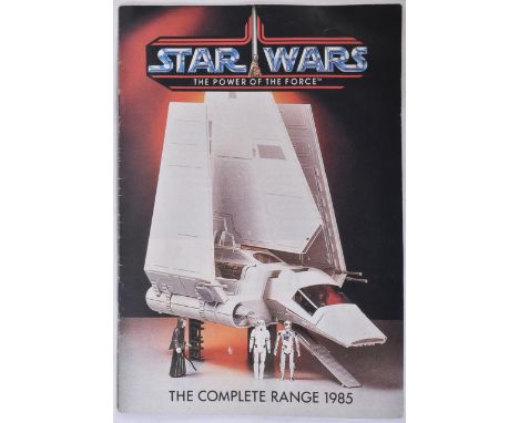 Star Wars - an original vintage Palitoy / Kenner issued 'The Power Of The Force - The Complete Range 1985' catalogue. The ful