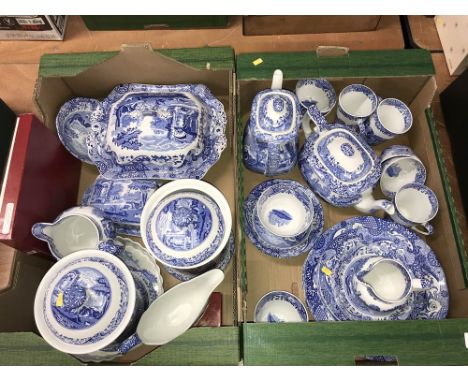 Large collection of Spode 'Italian' china