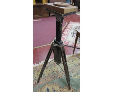 Vintage hand crank tripod