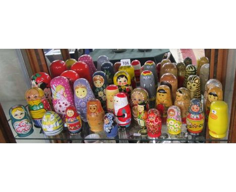 Shelf Matryoshka or Babushka dolls