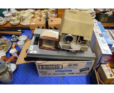 ALDIS SLIDE PROJECTOR AND ACCESSORIES