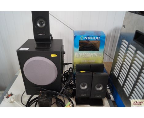 A Creative surround sound