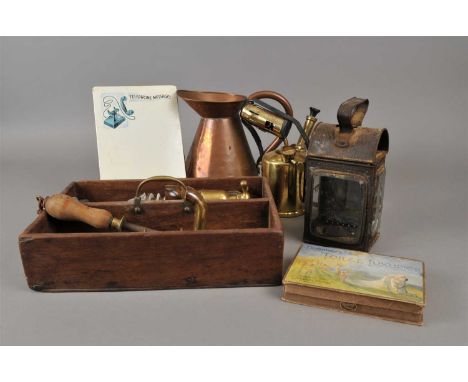A varied miscellaneous collection to include three horticultural syringes, two 'Abol' examples and a No. 6 'Mysto' 'Florrists