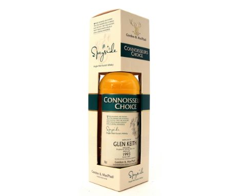 Glenkeith Single Malt Speyside Scotch Whisky (Gordon &amp; McPhail Connoisseurs Choice), distilled September 1993, bottled De