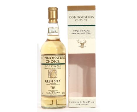 Glen Spey Speyside Single Malt Scotch Whisky, distilled 1995, Connoisseur's Choice by Gordon &amp; McPhail, 70cl, 43% vol in 