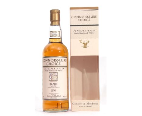 Banff Highland Single Malt Scotch Whisky, distilled 1976, Connoisseur's Choice by Gordon &amp; McPhail, 70cl, 40% vol in cart