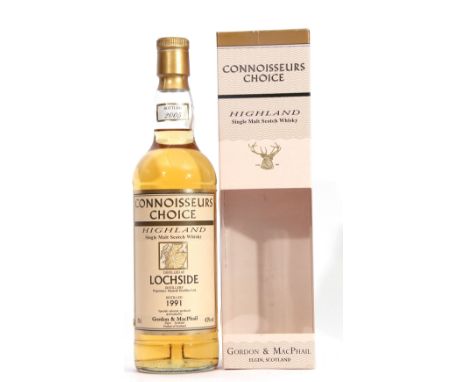 Lochside Highland Single Malt Scotch Whisky, distilled 1991, Connoisseur's Choice by Gordon &amp; McPhail, 70cl, 43% vol in c