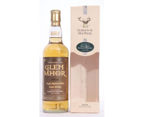 Glen Mhor (Gordon &amp; McPhail) Single Highland Malt Scotch Whisky, distilled 1980, bottled 2007, 70cl, 43% vol in carton