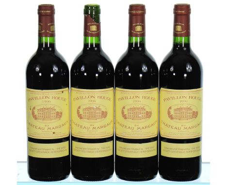 1996 Pavillon Rouge du Chateau Margaux, Margaux 4x75cl1 capsule body damaged Stored in an Important Hampshire house since fir