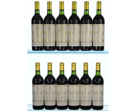 1985 Chateau Pichon Longueville Comtesse de Lalande 2eme Cru Classe, Pauillac OWC 12x75cl Stored in an Important Kent House s