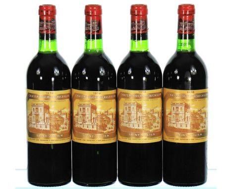 1978 Chateau Ducru Beaucaillou 2eme Cru Classe, Saint-Julien 4x75clStored in an Important Kent House since first release 