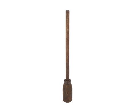 A vintage wooden ram-rod stamped GPO