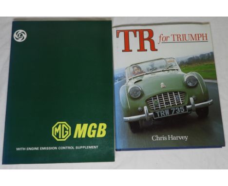 BOOKS - TR FOR TRIUMPH &amp; MGB WORKSHOP MANUAL 