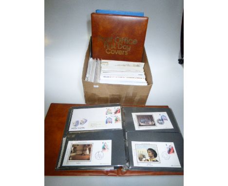 Large collection of GB First Day covers 1953-2004 in three albums