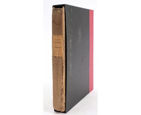 TREDGOLD, Thomas - The Steam Engine : 20 plates, org. paper covered boards, in recent slip-case, 4to, 1827.