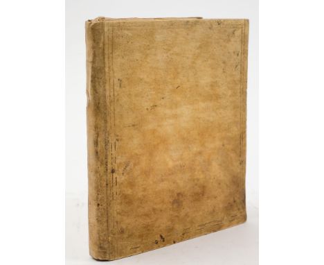 COOKERY : Manuscript cookery book, 42 pages + blanks, cont. vellum, 4to,19th cent. 