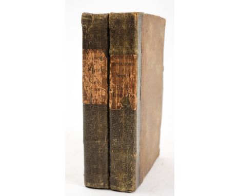 EDGEWORTH, Maria - Rosamond a Sequel to Early Lessons : 2 vols, cont. sheep backed boards, 8vo, R. Hunter, 1821.(2)