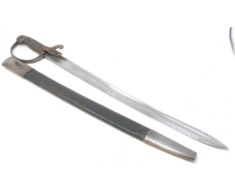 Antique portland prison sword by parker field &amp; sons 233 holborn london with scabbard no 13 