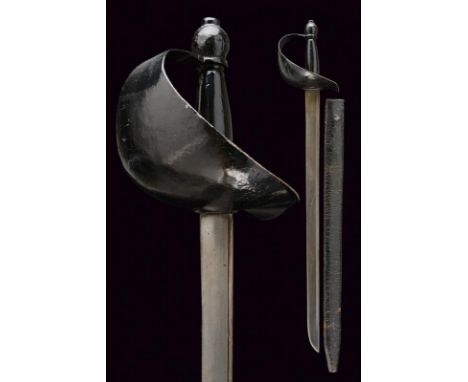 dating: Second half of the 19th Century provenance: Denmark, Straight, single-edged blade, with fuller next to the back, rema