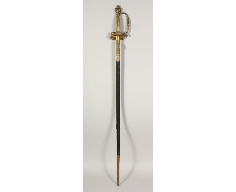 A DRESS SWORD AND SCABBARD, by STARKY, Savile Row, London.