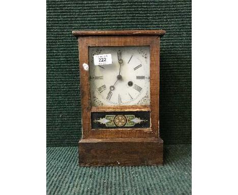 A late nineteenth century American mantle clock 
