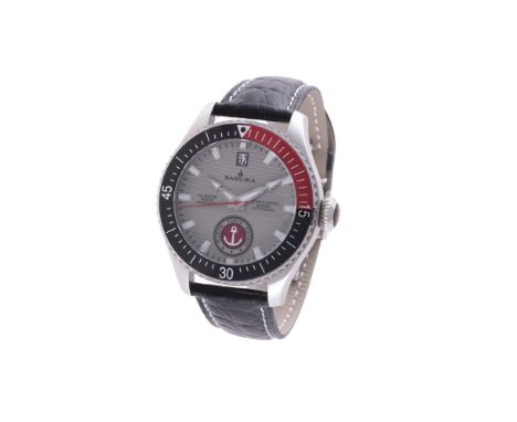 
	
		Y&nbsp;POLJOT, BASILIKA, MARINE FORCE EDITION
		A STAINLESS STEEL WRIST WATCH WITH DATE
		Movement: Automatic
		Case: St