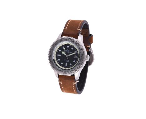 
	
		ZENO, REF. AS1913
		A STAINLESS STEEL WRIST WATCH WITH DATE AND WORLD TIME ZONE INDICATION
		Movement: Cal. AS 1913, aut