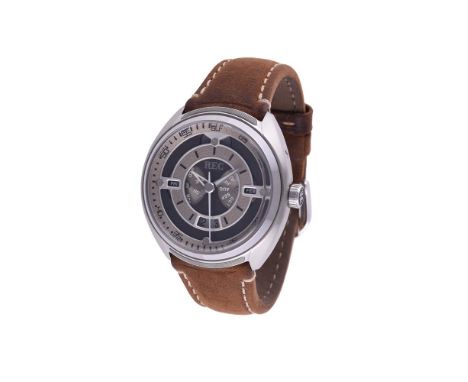 
	
		REC, PORSCHE, REF. 901-02-0363
		A STAINLESSS STEEL WRIST WATCH WITH TRIPLE CALENDAR, CIRCA 2016
		Movement: Cal. Miyota
