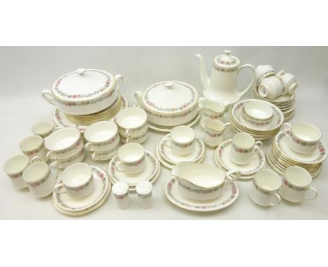 Paragon 'Belinda' dinner, tea and coffee service for six place settings with additional cups (80) Condition Report Click here