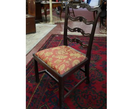 Chinese Chippendale style chair