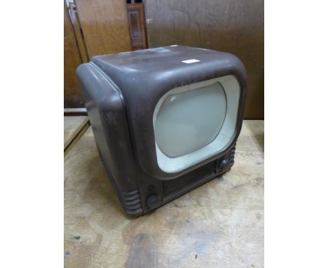 A vintage Bush Bakelite type TV22 television
