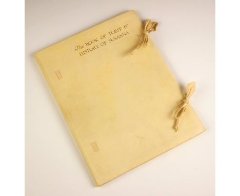 Flint (William Russell), THE BOOK OF TOBIT AND THE HISTORY OF SUSANNA, REPRINTED FROM THE REVISED VERSION OF THE APOCRYPHA WI