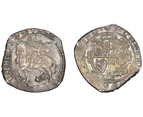 Charles I (1625-1649), Tower mint, Halfcrown, Gp IV, type 4, mm. triangle-in-circle, 15.10g/10h (SCBI Brooker 374; N 2214; S 