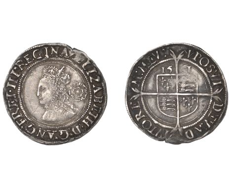 Elizabeth I (1558-1603), Third issue, Sixpence, 1561, mm. pheon, 2.97g/5h (N 1997; S 2561). Light scrapes on obverse, otherwi