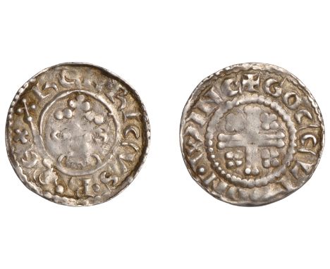 Henry II (1154-1189), Penny, class Ib2, Winchester, Gocelm, gocelm · on · winc, 1.47g/6h (SCBI Mass 501-2; N 963; S 1344). Go