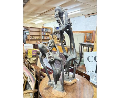 Two more African figures