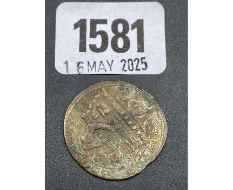 Old Alphabet medallion