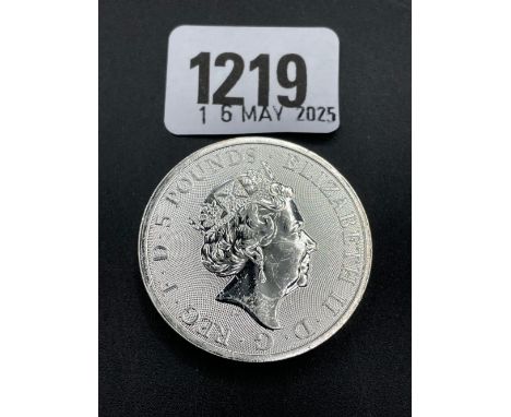 Queen  2oz silver crown 20218