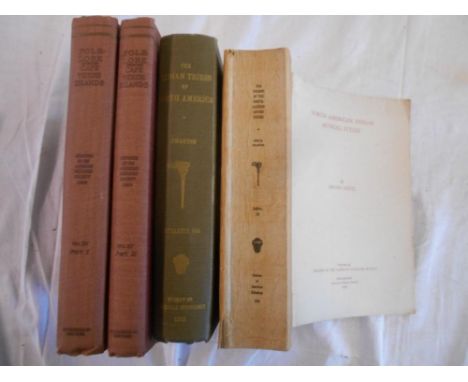 SWANTON, J.R.  The Indian Tribes of North America  1st.ed. 1952, Washington, plus 2 others, plus PARSONS, E.C.  Folk-Lore fro