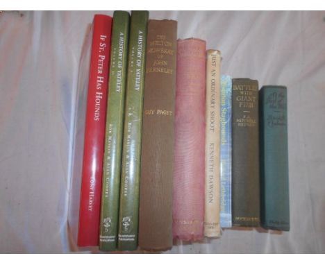 HUNTING &amp; FISHING  5 books on hunting &amp; 4 on fishing (9)