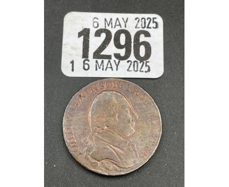 John Wilkinson halfpenny Token 1790