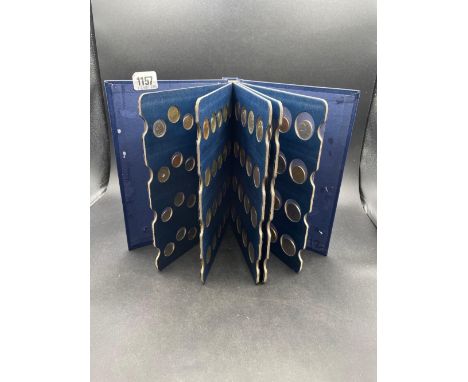 Book of coins incl; a few silver