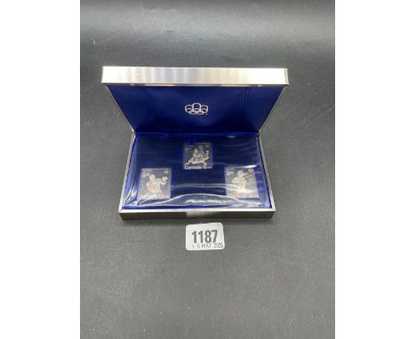 Canada silver medal set, 45g