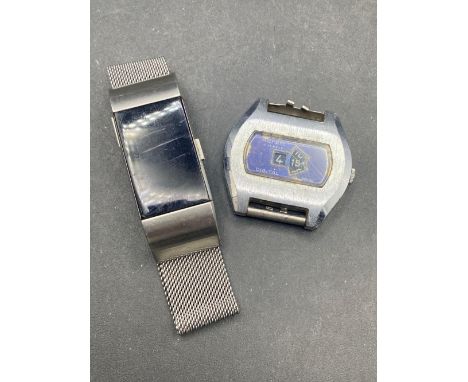 A ADREM digital wrist watch and one other