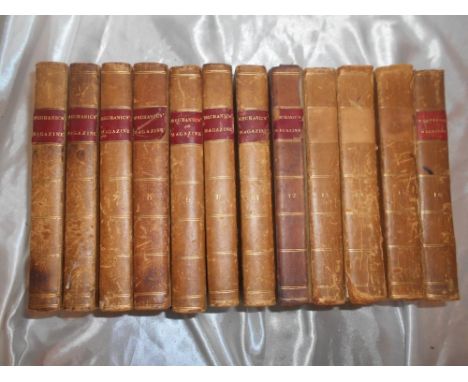 THE MECHANICS MAGAZINE, MUSEUM, REGISTER. JOURNAL AND GAZETTE   Vols. V - XVI, 1826-32, M. Samon &amp; Knight &amp; Lacey, Lo